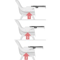 Высокий стульчик Nino Moon (черный)