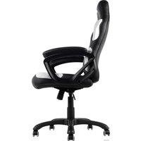 Игровое (геймерское) кресло AeroCool AC80C (черный/белый)