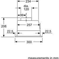 Кухонная вытяжка Bosch Serie 2 DLN52AC70