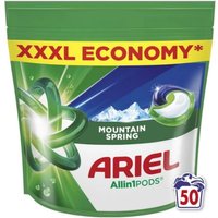 Капсулы для стирки Ariel Все в 1 Горный родник (50 шт)