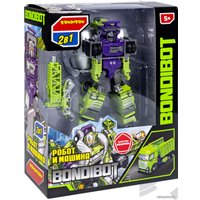 Трансформер Bondibon Bondibot Бетономешалка ВВ5932 (зеленый)