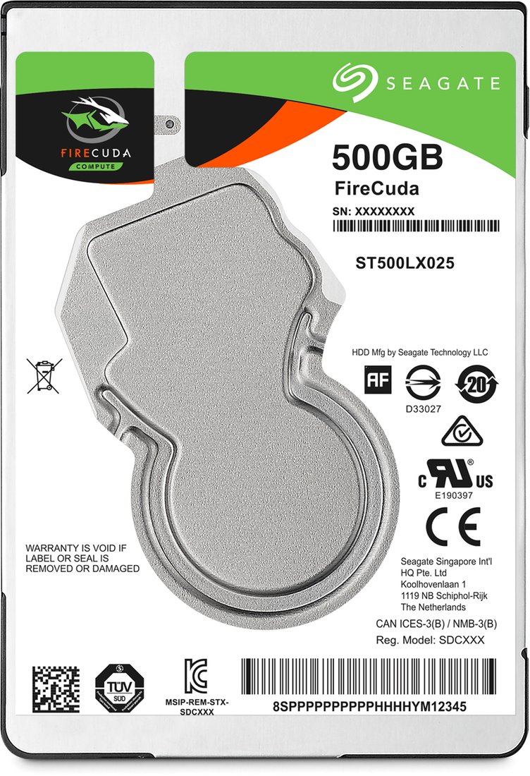 

Жесткий диск Seagate FireCuda 500GB [ST500LX025]