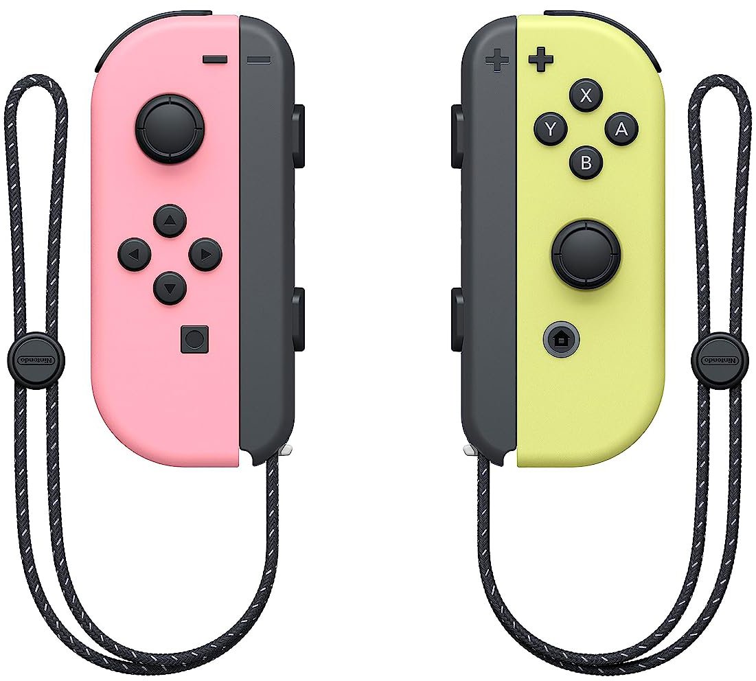 

Геймпад Nintendo Joy-Con (пастельный розовый/пастельный желтый)
