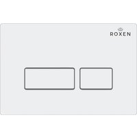 Унитаз подвесной Roxen Porto в комплекте с инсталляцией StounFix Dual Fresh 6 в 1 576390 (кнопка: белый глянец)