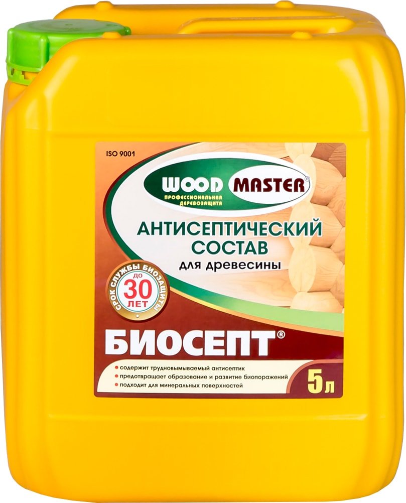 

Антисептик Woodmaster Биосепт (5 л)