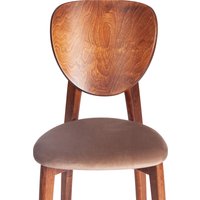 Стул TetChair Diamante мягкое сиденье (коричневый/tenerife mocco)