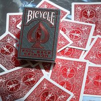 Игральные карты Bicycle Metalluxe Red 1041366