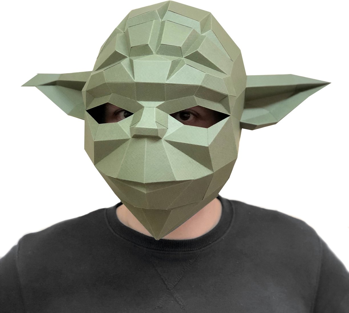 

PaperCraft PAPERRAZ Маска Мастер Йода