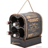 Подарочный набор Экспедиция Бочка - Бар для крепких напитков (синий)