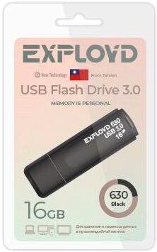 

USB Flash Exployd 630 16GB (черный)