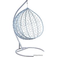 Подвесное кресло Leset Бали (серый металлик)