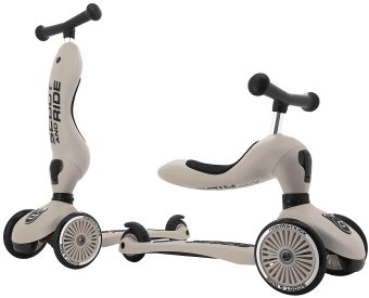 Трехколесный самокат Scoot & Ride Highwaykick 1 (ash)