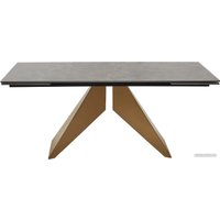 Кухонный стол M-City Ales 180 614M05288 (керамика/бронзовый)