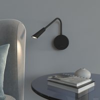 Подсветка для картин Elektrostandard 40120/LED Stem 3000К (черный)