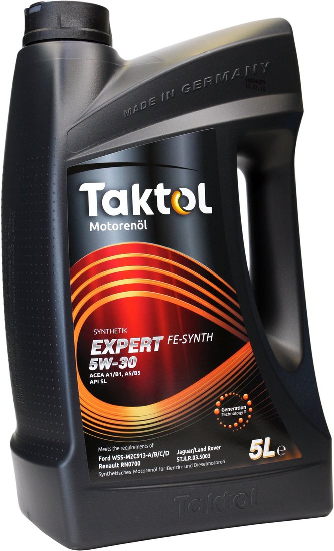 

Моторное масло Taktol Expert FE-Synth 5W-30 5л