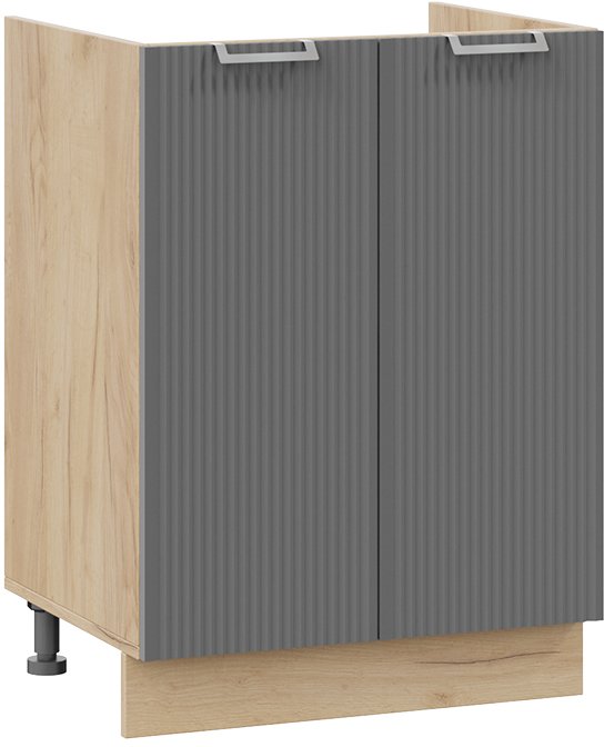 

Шкаф напольный Трия Кимберли 1Н6М (дуб крафт золотой/титан)