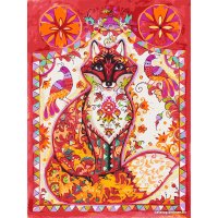 Картина по номерам Белоснежка Лиса 293-AS