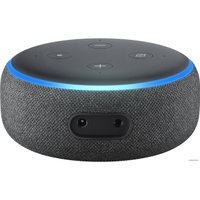 Умная колонка Amazon Echo Dot (черный, 3-ее поколение)
