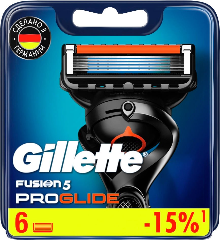 

Сменные кассеты для бритья Gillette Fusion5 Proglide (6 шт)