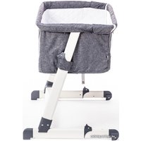 Приставная детская кроватка Nuovita Accanto (темно-серый)