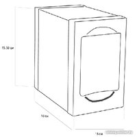 Диспенсер для бумажных салфеток Palex PP-002