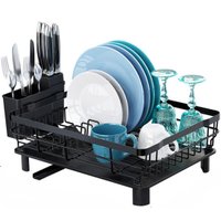 Сушилка для посуды Happy Home HH-047B (черный)