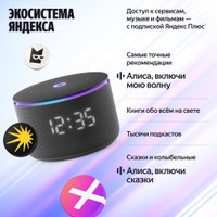 Умная колонка Яндекс Станция Мини 3 Про (черный)
