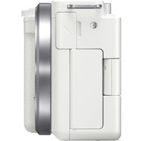 Беззеркальный фотоаппарат Sony ZV-E10L Kit 16-50mm (белый)