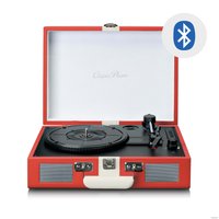 Виниловый проигрыватель Lenco TT-110 (красный/белый)