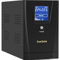 Источник бесперебойного питания ExeGate SpecialPro Smart LLB-2000.LCD.AVR.4C13.RJ.USB EX292631RUS