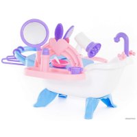 Ванночка для кукол Полесье №2 с аксессуарами 47250 (в пакете)
