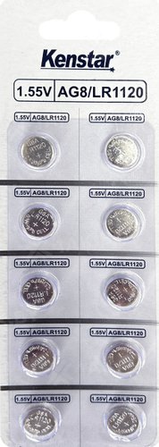 Батарейка Kenstar G8/LR1120/LR55/391A/191, 1.55V, BL-10 (10 шт/уп)