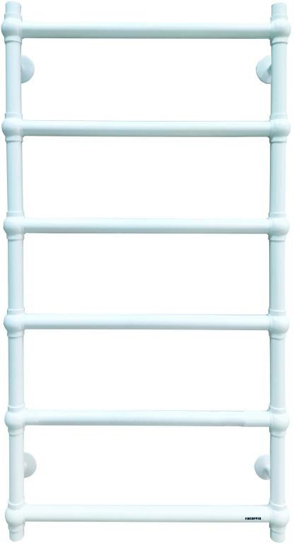 Полотенцесушитель Fincopper FCR 90x50 Ral 9016 (нижнее подключение, белый)