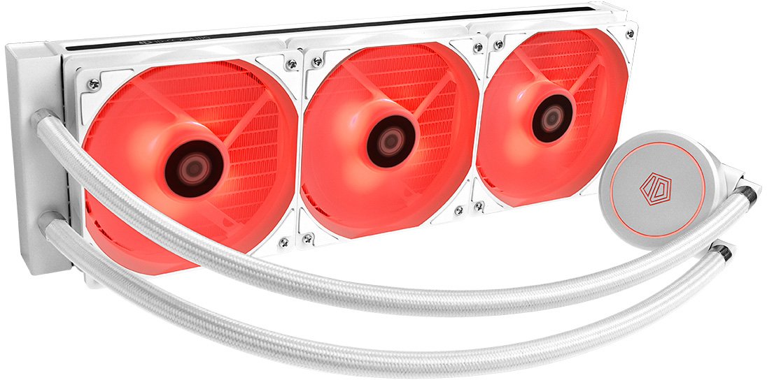 

Жидкостное охлаждение для процессора ID-Cooling Auraflow X 360 Snow