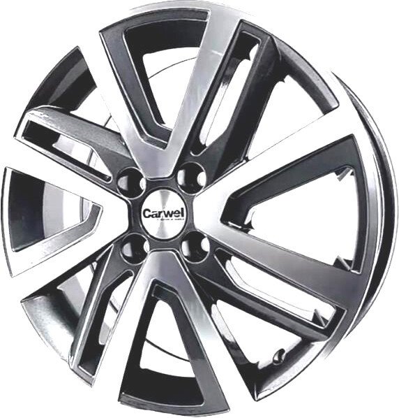 

Литые диски Carwel Кутыр 1708 17x6.5" 5x114.3мм DIA 54.1мм ET 45мм ABT
