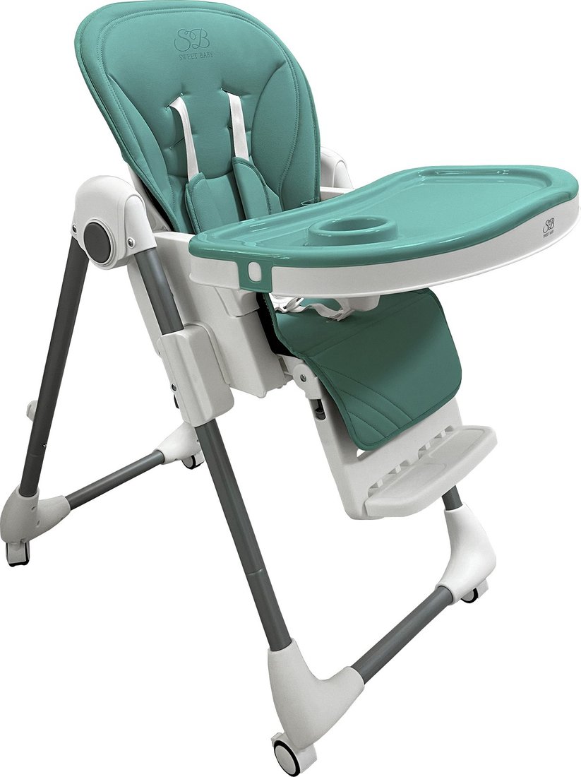 

Высокий стульчик Sweet Baby Roma (бирюзовый)