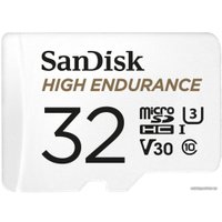 Карта памяти SanDisk High Endurance microSDHC SDSQQNR-032G-GN6IA 32GB (с адаптером)