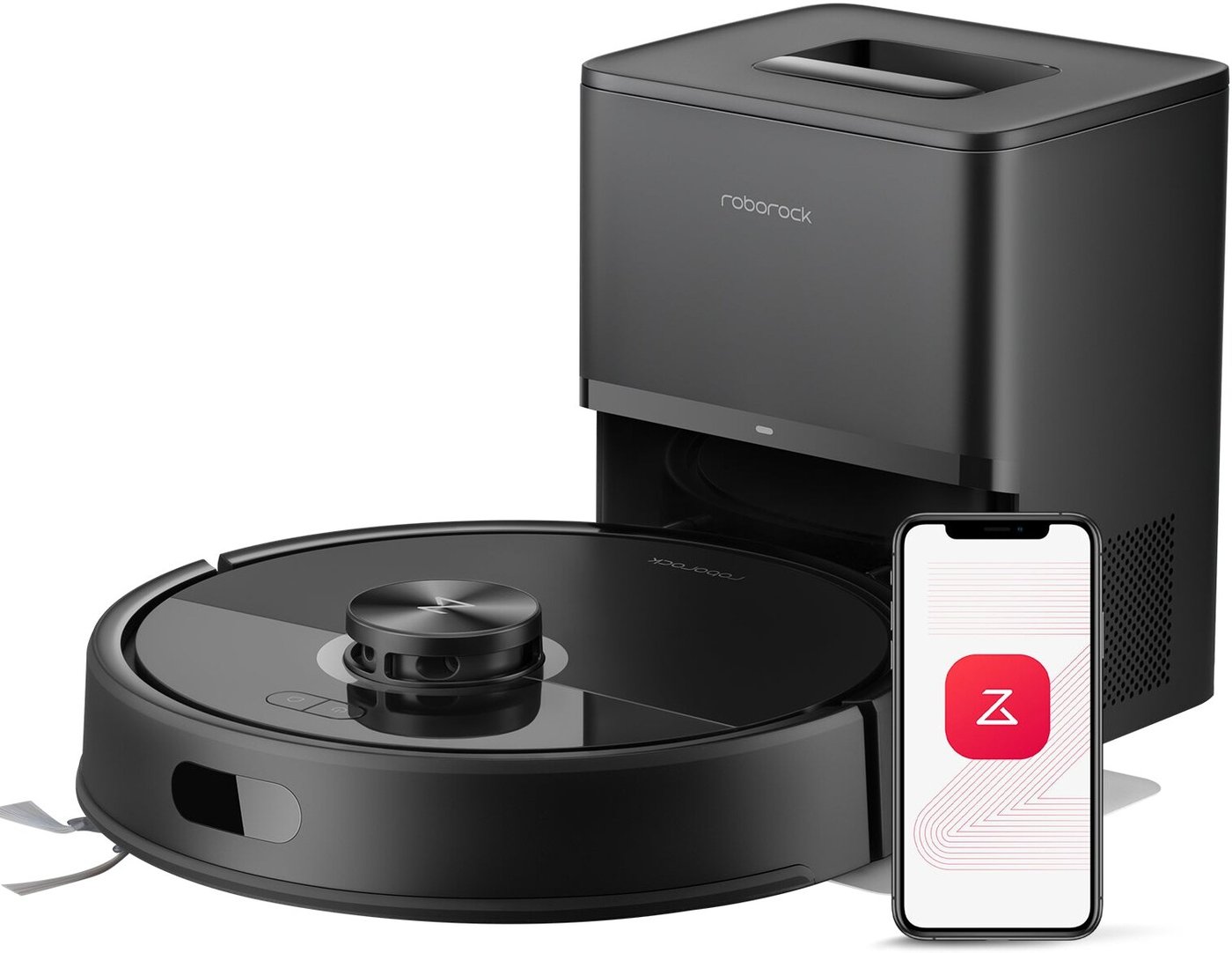 

Робот-пылесос Roborock Q7T+ (евровилка, с английской озвучкой, черный)