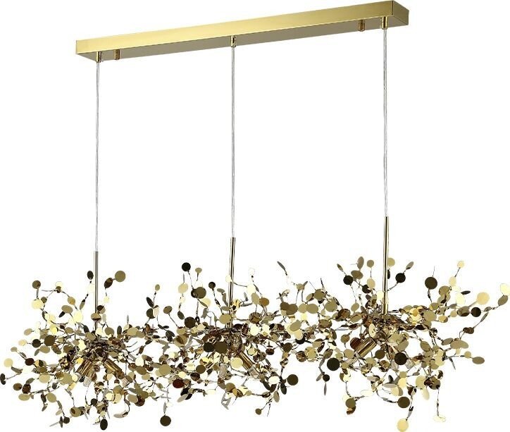 

Подвесная люстра Crystal Lux GARDEN SP3х3 L1200 GOLD