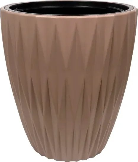 

Кашпо Form-Plastic Caro FP-5780-051 (серо-бежевый)