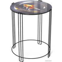 Журнальный столик Sheffilton SHT-CT53 (лунная ночь/черный муар)