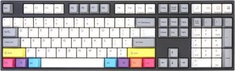 Клавиатура Varmilo VD108 V2 Dual Mode CMYK (Cherry MX Silent Red, нет кириллицы)