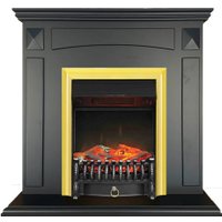 Каминокомплект Смолком Viking STD-ASP Fobos FX Brass RB-STD 5BRFX (серый графит)