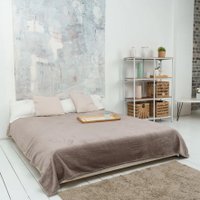 Плед Casa Conforte Nonna Inspiration 200x220 6154607 (шоколадный)