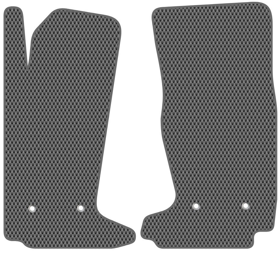 

Комплект ковриков для авто Alicosta Jaguar F-Type (кабриолет, купе) 2014 - 2019 (серый, ромб)