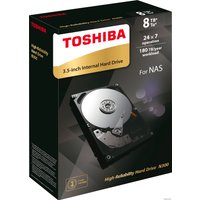 Жесткий диск Toshiba N300 8TB [HDWN180EZSTA]