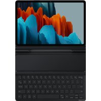 Чехол для планшета Samsung Book Cover Keyboard Slim для Samsung Galaxy Tab S7 (черный)