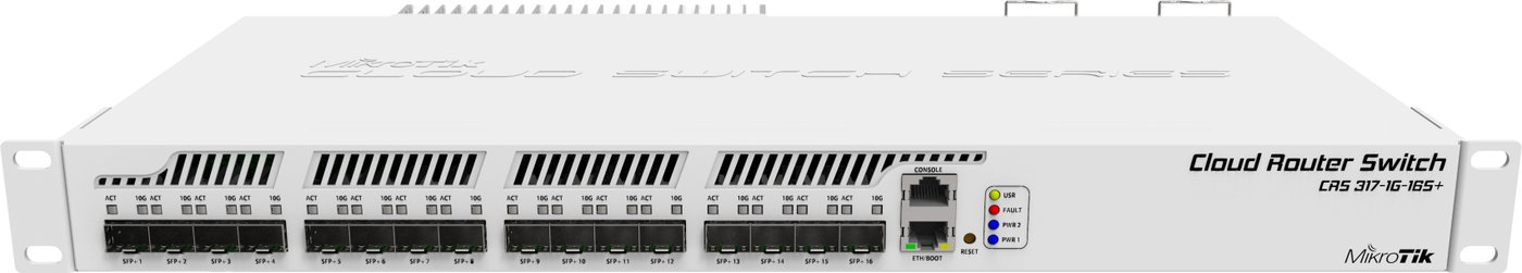 

Управляемый коммутатор 3-го уровня Mikrotik CRS317-1G-16S+RM