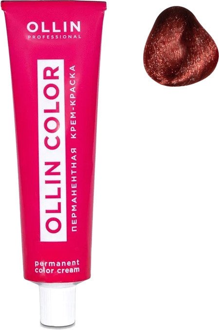 

Крем-краска Ollin Professional Color перманентная 7/5 русый махагоновый 60 мл