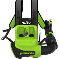 Садовая воздуходувка Greenworks GD40BPG2K4 2408107UB (с 1-им АКБ)